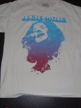 Janis Joplin T-Shirt Short Sleeve Size XL